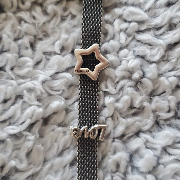 Pandora oxidized reflection bracelet with charms - Picture 2 of 6